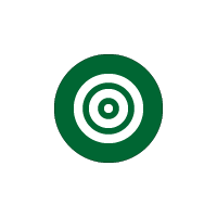 Icon of a target